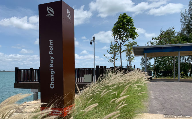 Changi Bay Point: Look Out Over the Water