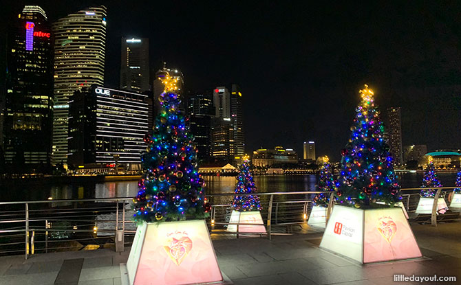 ChariTrees will be at the Marina Bay Waterfront Promenade