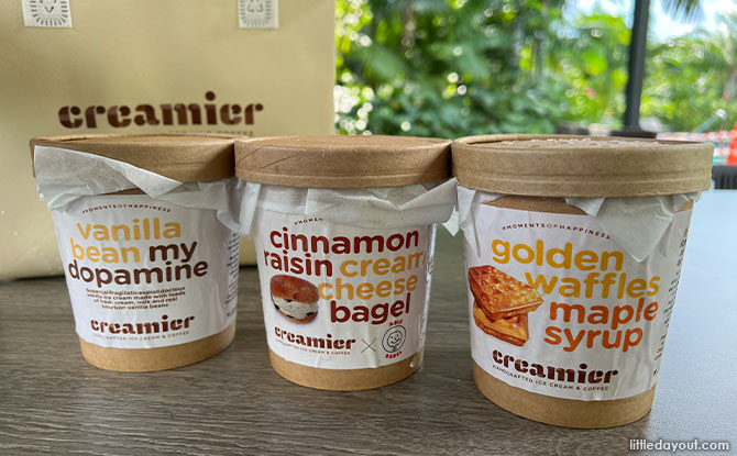 Three New Flavours Of Ice Cream At Creamier