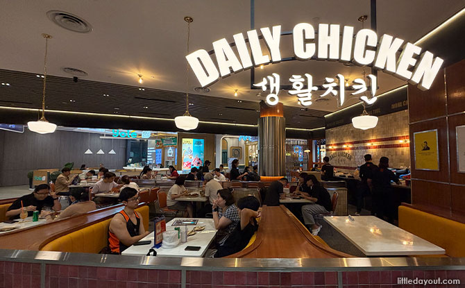 A Family-Friendly Dining Space at Waterway Point