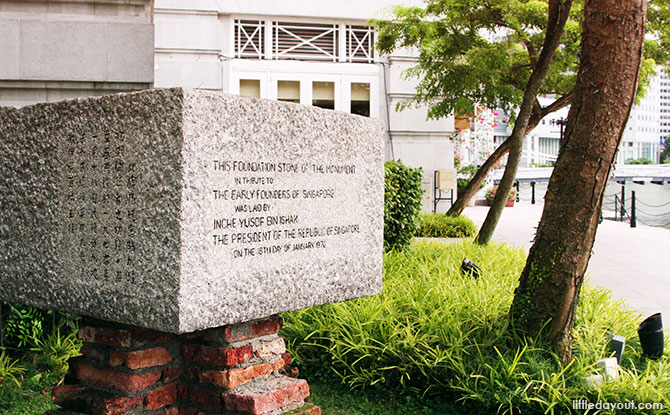 Early Founder's Memorial Foundation Stone