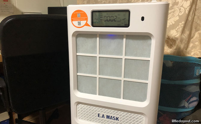 The Ecom Mask 030 Plus Disinfection Air Purifier