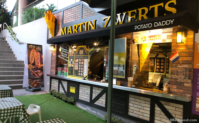 Martin Zwerts Potato Daddy: Award Winning Dutch Fries At Holland Village