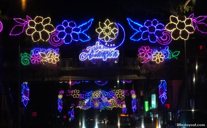 Geylang Serai Hari Raya Light Up 2021: Lights To Mark The Month Of Ramadan