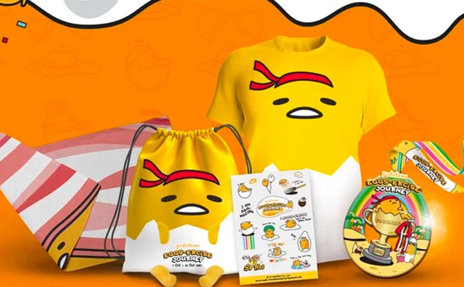 Gudetama Eggs-ercise Journey: Participate In The Most Chill Walk And Redeem Exclusive Merch 2 Egg-sclusive Merchandise