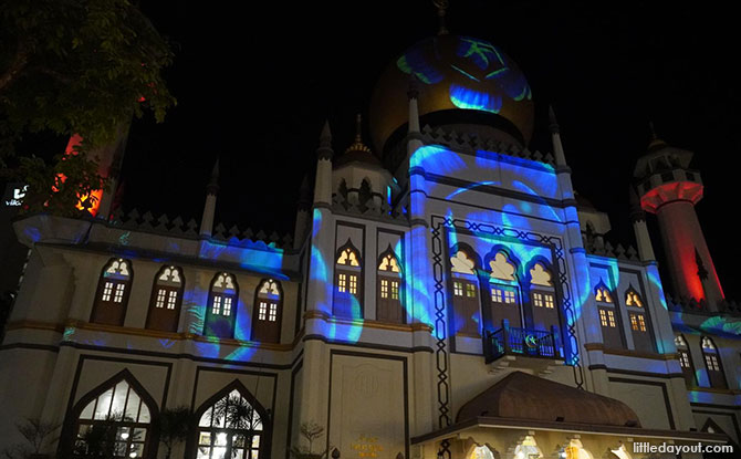 Kampong Glam Light Up 2021, Sultan Mosque