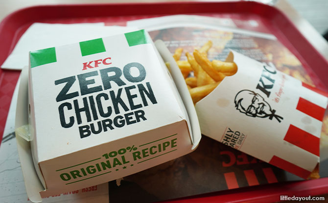 Taste Test: KFC Zero Chicken Burger Review