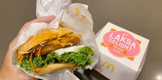 McDonald's Laksa Delight Burger: Get It In Prawn Or Chicken