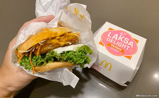 McDonald's Laksa Delight Burger: Get It In Prawn Or Chicken McDonald's Laksa Delight Burger: Get It In Prawn Or Chicken