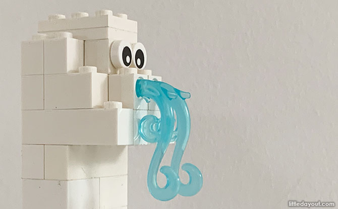 How To Build A LEGO Merlion Variation