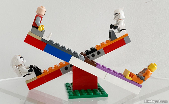 LEGO Seesaw Instructions Build