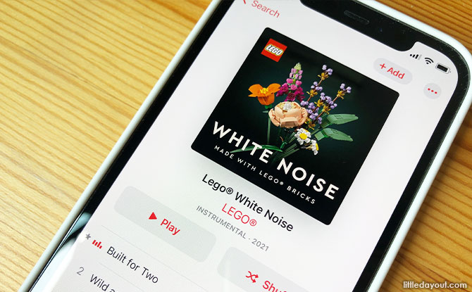 lego white noise playlist