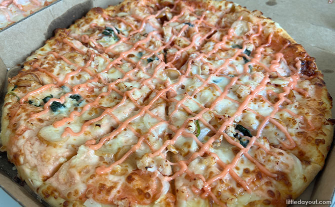 Tori Mentaiko Pizza