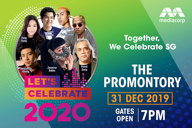 Mediacorp Let's Celebrate 2020 - New Year's Eve, 31 Dec 2019, and New Year's Day 2020