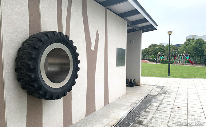 Tractor Tire at Nim Meadow Park