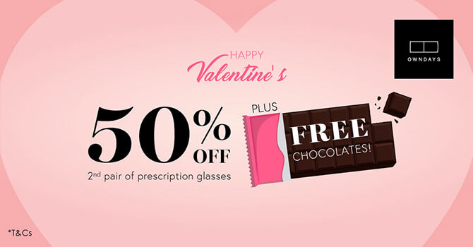 See Clearer Together - OWNDAYS Valentine's Day Promotion 2020