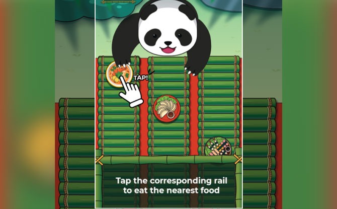 Feeding Panda