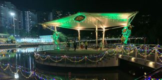 Hari Raya Light Up At Pang Sua Pond: Evening Glow By The Water