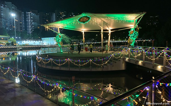 Hari Raya Light Up At Pang Sua Pond: Evening Glow By The Water