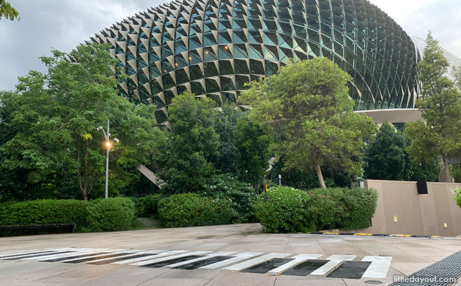 Piano Keyboard Zebra Crossing At Esplanade