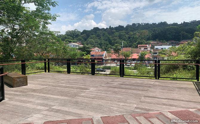 Lookout Deck, Rail Corridor North