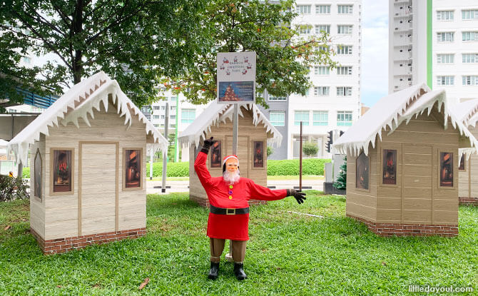 Rainbow Christmas Town in Woodlands