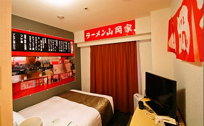 Sapporo Tokyu Rei Hotel's Ramen-themed Rooms