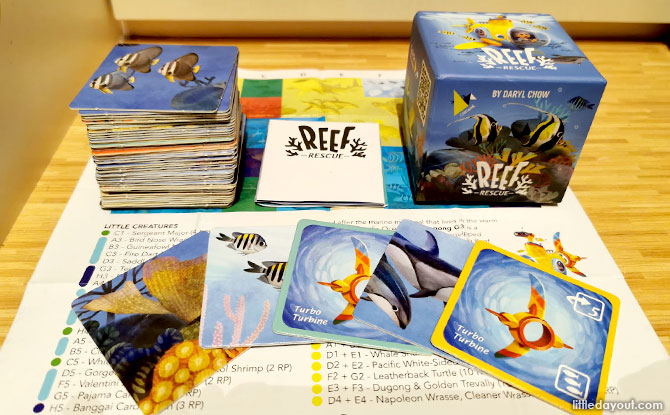 Origame's Reef Rescue Card Game