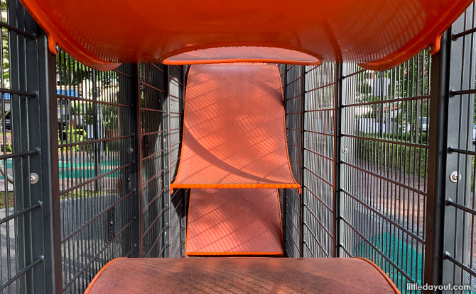 Ribbon inside the Wallhola Playground