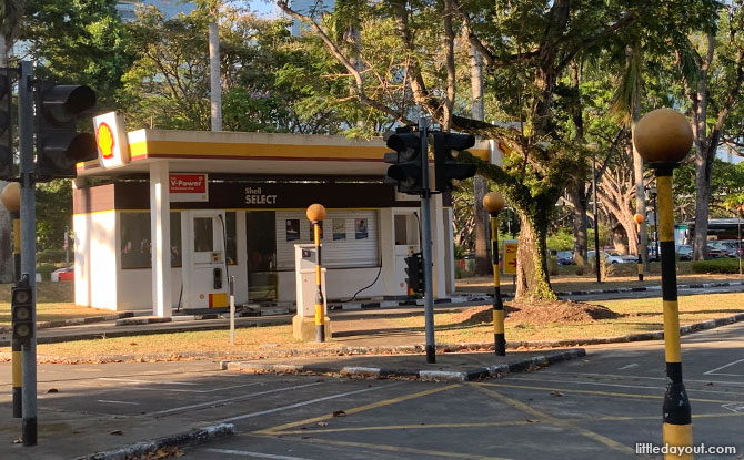 Shell Petrol Station, Road Safety Park At East Coast Park