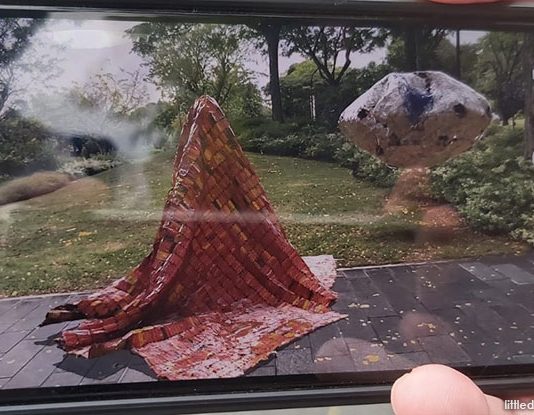 Seeing The Invisible AR Art Exhibition At Gardens By The Bay
