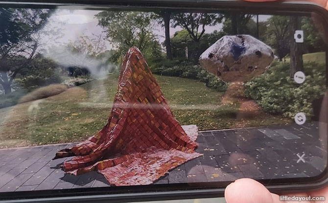 Seeing The Invisible AR Art Exhibition At Gardens By The Bay
