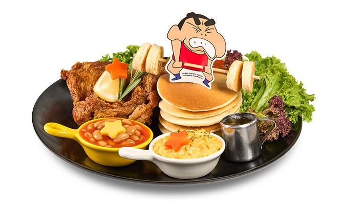 Crayon Shinchan x Kumoya Pop-Up Café: Cheeky Foods And Snacks 2 “It Aint Heavy, It’s My Pancakes”