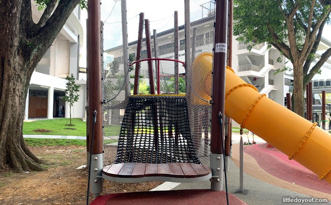 SkyResidence @ Dawson Playground: Treehouse and Climbing Ropes