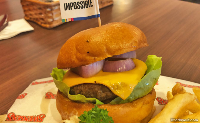 Swensen’s Collaborates With HSBC To Bring Go Green Swensen’s Impossible Burger Set