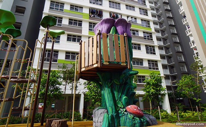 Tampines Greenview Playground Treehouse