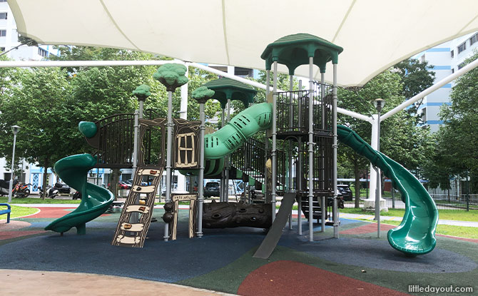 ladder with mini rock climbing holds