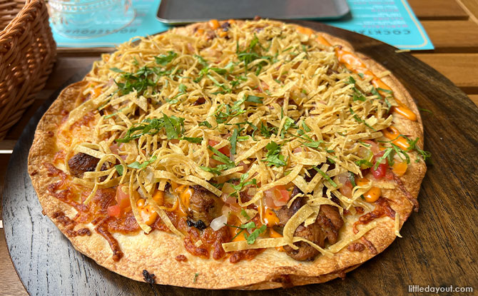 Pollo Morcho Pizza