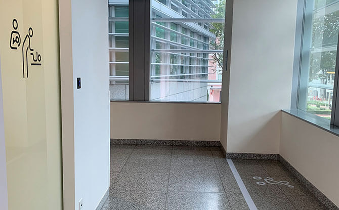 Singapore City Gallery Nursing Room at The URA Centre