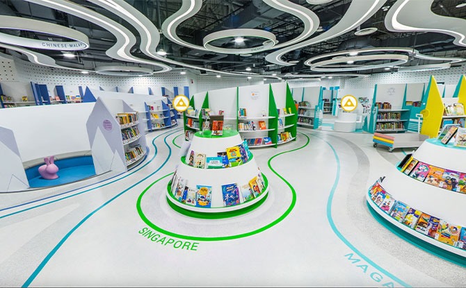 Go On Virtual Tours Of Libraries In Singapore 6 Bukit Panjang Public Library