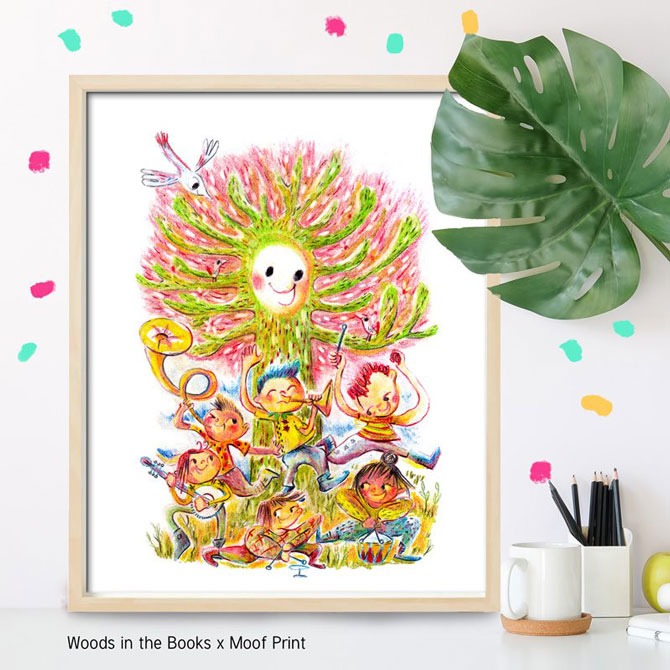 Buy a Sing a Song with Nature Art Print