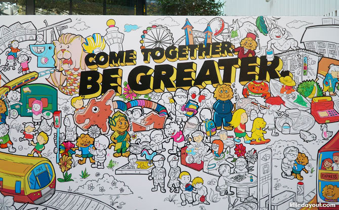 Come Together. Be Greater. wall mural