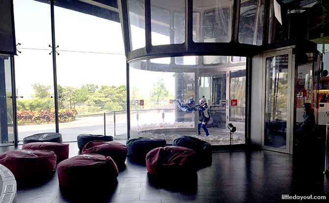 iFly Singapore Review: Wind Tunnel