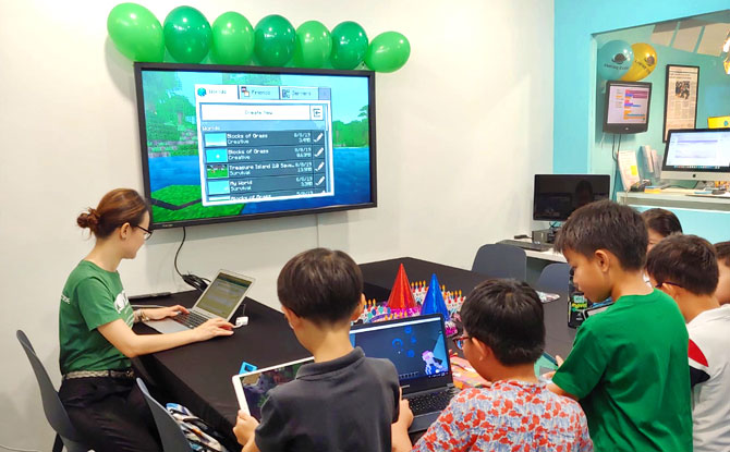 Coding Workshop with Lenovo and Empire Code, KidZania Singapore