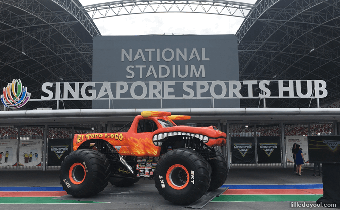 Monster Truck at National Stadium Singapore