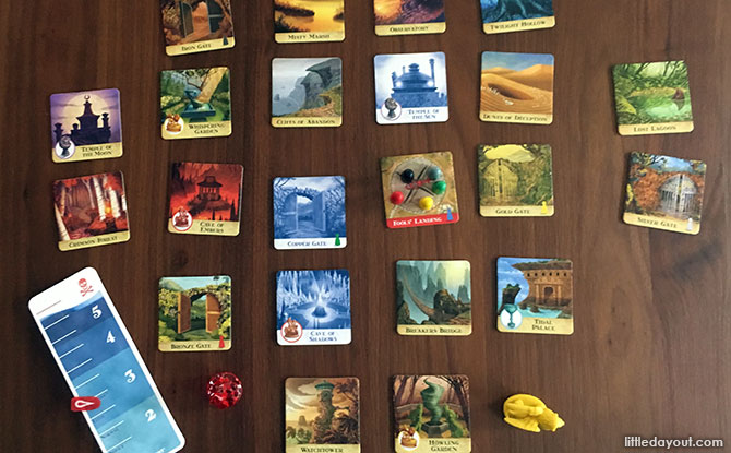 Forbidden Island tabletop game