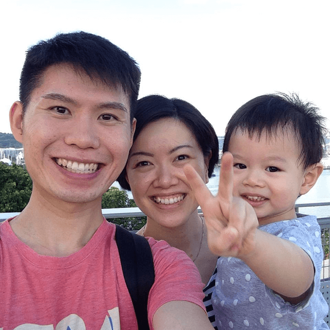 LDO Shop Author Jacqueline Zhang on a day out with her family.