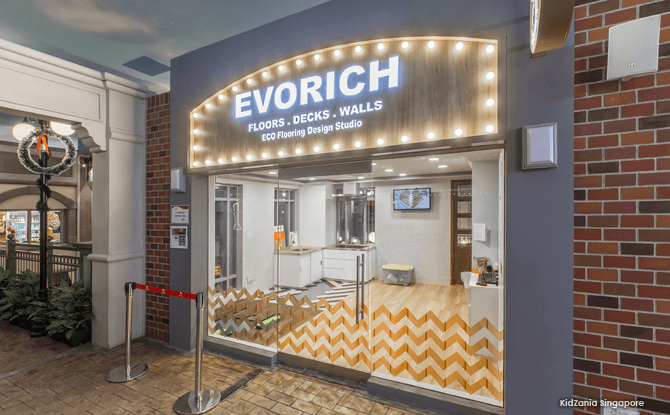 Evorich Flooring Group at KidZania Singapore