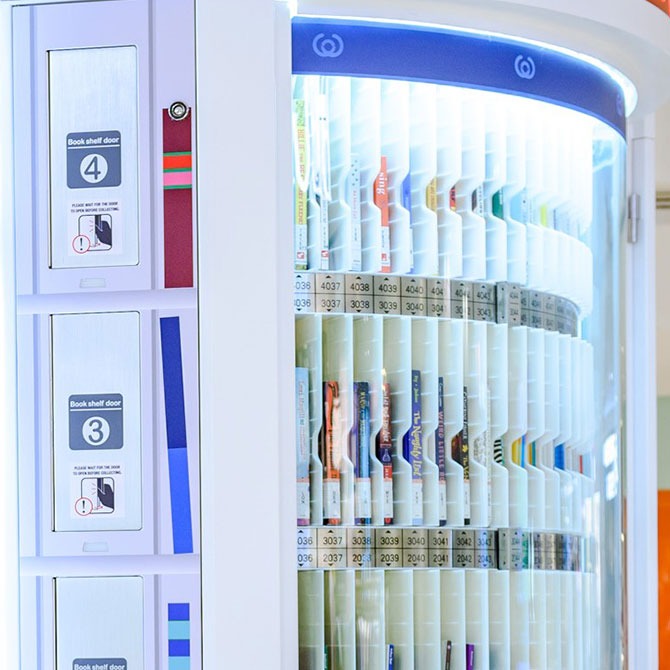 Browse and Borrow - Book Vending Machine