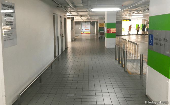 Route to Changi Airport Staff Canteen at T2